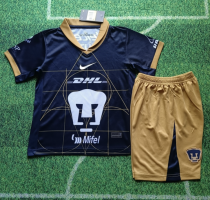 24-25 Pumas away kids Soccer Jersey
