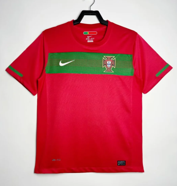 Retro 2010 Portugal home Socce Jersey