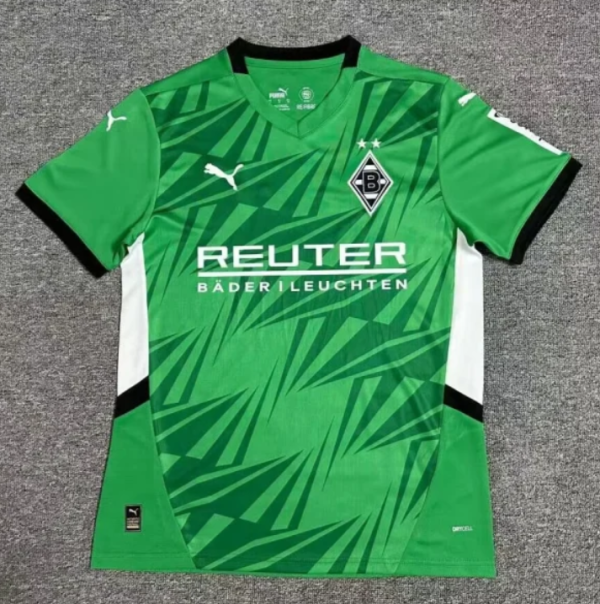 24-25 Mönchengladbach  away Fan Version Soccer Jersey