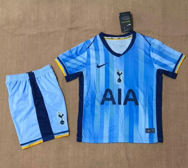 24/25 Tottenham away Kids Soccer Jersey
