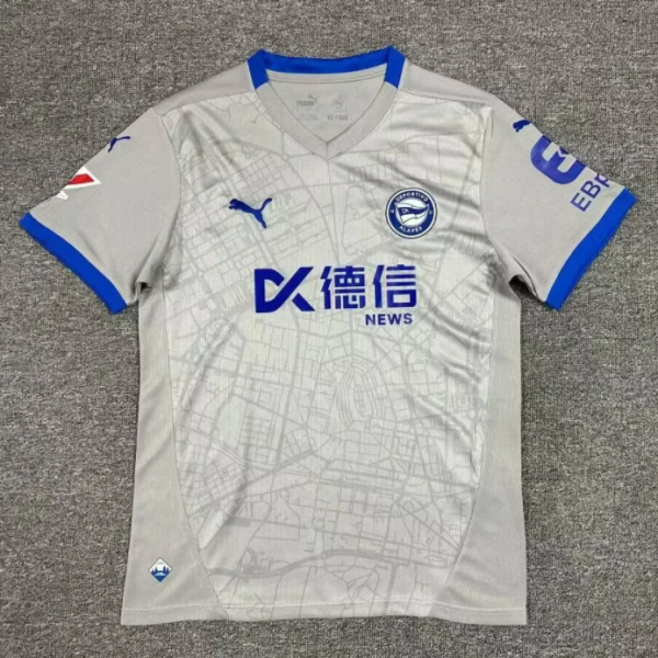 24-25   Alaudio-videoes away Fan Version Soccer Jersey
