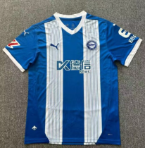 24-25  Alaudio-videoes home Fan Version Soccer Jersey