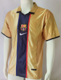 Retro 01/02  Barcelona away Jersey  Thai  Qaulity
