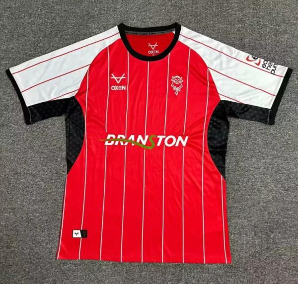 24/25  Lincoln City home Fan Version Soccer Jersey