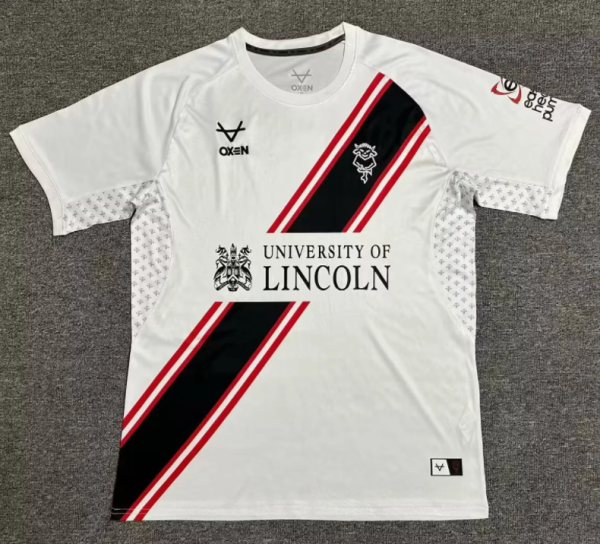 24/25  Lincoln City away Fan Version Soccer Jersey