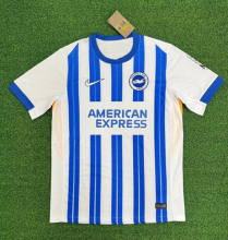 24/25 Brighton home Fan Version Soccer Jersey