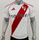 24/25  River Plate home  Player Version Soccer Jersey