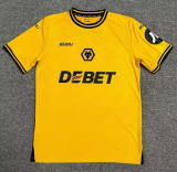 24-25 Wolverhampton  Wolves home  Fans Version  Soccer jersey