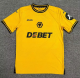 24-25 Wolverhampton  Wolves home  Fans Version  Soccer jersey