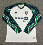 24/25 Sunderland away Long Sleeve Fan Version Soccer Jersey
