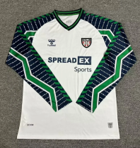 24/25 Sunderland away Long Sleeve Fan Version Soccer Jersey