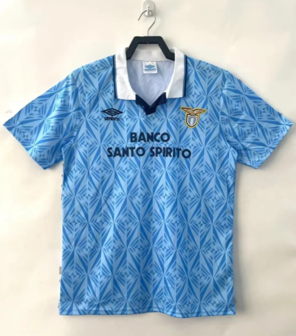 Retro 1991 Lazio home 0043 Soccer Jersey