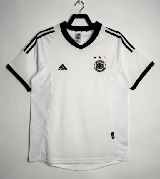 Retro 2002 Germany Home Soccer  Jersey