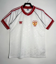 Retro 90/91  M-U special edition Soccer Jersey
