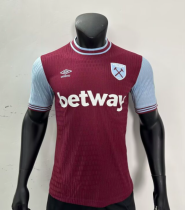 24-25 West Ham home Player Version Soccer Jersey