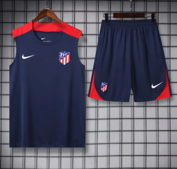 24/25 Atletico Madrid vest training suit Soccer Jersey