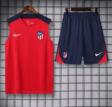24/25 Atletico Madrid vest training suit Soccer Jersey