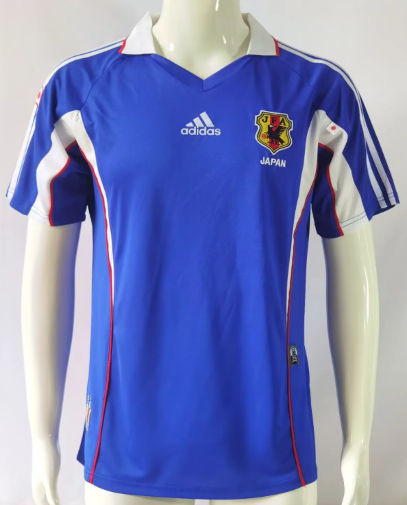 Retro 99 Japan home blue Soccer Jersey