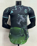 24-25 Real Madrid Special edition Lightning Leopard green Player Version Soccer Jersey