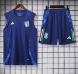 24-25 Italy vest Training suit  Soccer Jersey