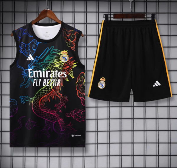 24/25 Real Madrid vest training suit Soccer Jersey