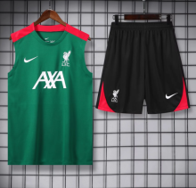 24/25 Liverpool vest training suit Soccer Jersey