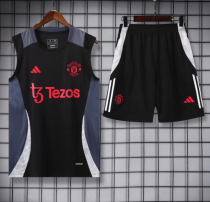 24/25 M-U vest training suit Soccer Jersey
