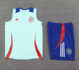 24/25 Spain vest training suit Soccer Jersey