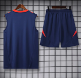 24/25 M-U vest training suit Soccer Jersey