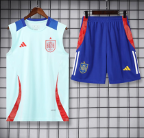 24/25 Spain vest training suit Soccer Jersey