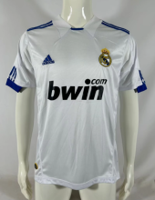 Retro 10/11 Real Madrid home Soccer jersey