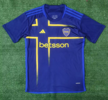 24/25 Boca Second away Fan Version Soccer Jersey