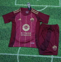 24/25 Rome home kids Soccer Jersey