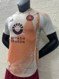 24-25  Rome away Player Version  Soccer Jersey