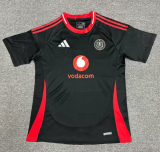 24-25 Orlando Pirates home Fan Version Soccer Jersey