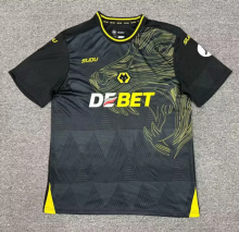 24-25 Wolverhampton  Wolves away Fans Version  Soccer jersey