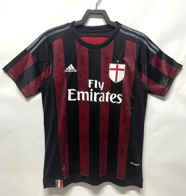 Retro 15/16 AC Milan Home Soccer Jersey