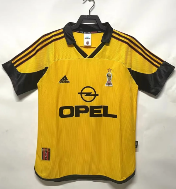 Retro 99/00 AC Milan away Soccer Jersey