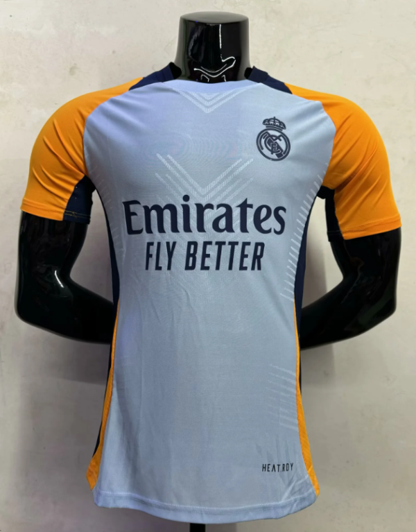 24-25 Real Madrid training suit Player Version Soccer Jersey