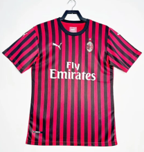 Retro 2019/20 AC Milan home soccer Jersey