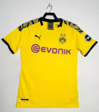 Retro 2019/20 Dortmund home Soccer Jersey