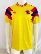 Retro 1990 Colombia home Soccer Jersey