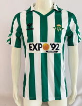 Retro 88/89 Real Betis Home Soccer Jersey