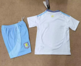 24-25 Aston Villa away kids Soccer jersey