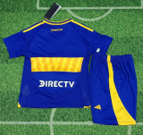 24/25 Boca home kids Soccer Jersey
