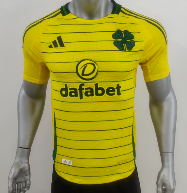 24/25 Celtic away Player Version Soccer Jersey