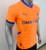 24/25 Marseille Second away Player  Version Soccer Jersey