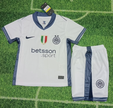 24/25 Inter Milan away kids Soccer Jersey