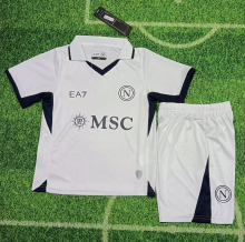 24/25 Napoli away kids Soccer Jersey