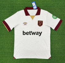 24-25 West Ham Second away Fans Version Soccer Jersey